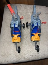 Vintage Kenner The Real Ghostbusters Ecto-2 Helicopter 1986 - Lot Of 2