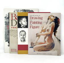 ART BOOK BUNDLE: Introduction to Drawing, Drawing People, The Human Figure