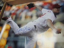 Vance Worley Philadelphia Phillies Signed 16x20 Photo COA 5