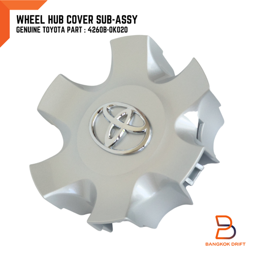 WHEEL HUB CENTER CAP COVER FOR TOYOTA HILUX VIGO FORTUNER KUN GGN TGN 08-12 R17 - Picture 7 of 12