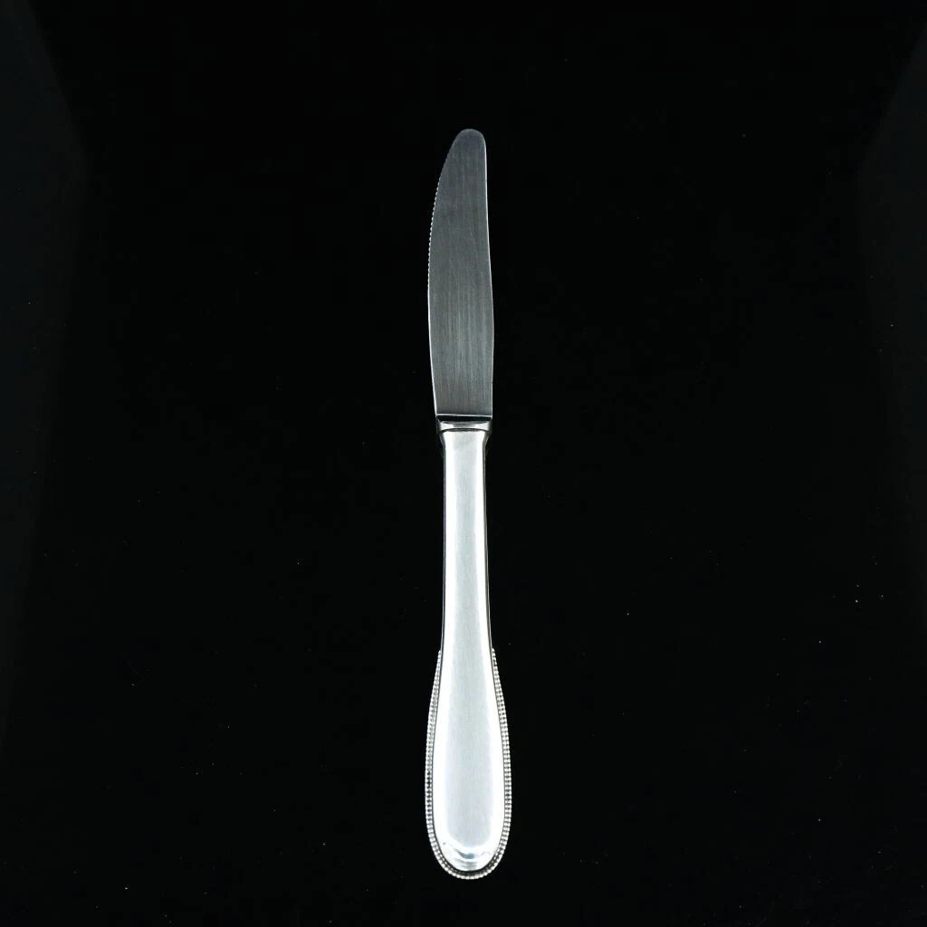 Evald Nielsen. No. 14. Silver Luncheon Knife, long handle, serrated.