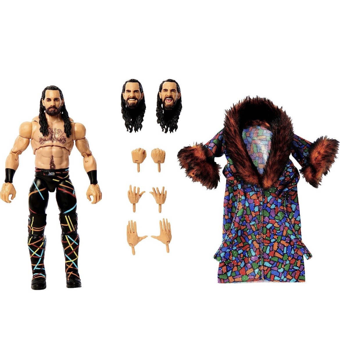 2023 WWE Ultimate Edition Series 17 Action Figure: SETH 2023 WWE Ultimate Edition Series 17 Action Figure: SETH