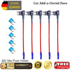 Mini Blade Sicherungshalter Sicherung mit 20A Tap 12V Auto Sicherung TAP Adapter