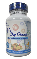 15 Day Cleanse - Gut And Colon Support - 30 capsules - Exp 06/26