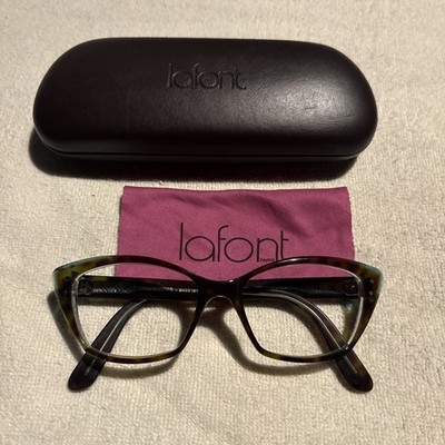 lafont eyeglasses frames Honey 675 Tortoise