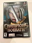 New ListingChampions of Norrath (Sony PlayStation 2, 2004) PS2 Black Label Complete CIB