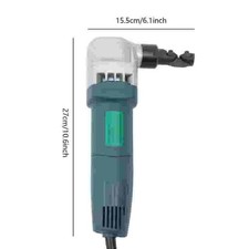 Sheet Metal Nibbler 380W - Fast  Smooth Cutting, Electric Metal Nibbler Cutter