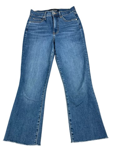 Veronica Beard Carolina Ankle Skinny Flare Jeans 28 Serendipity Blue High Rise