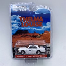 1/64 GREENLIGHT HOLLYWOOD THELMA LOUISE 1983 FORD LTD CROWN VICTORIA POLICE CAR