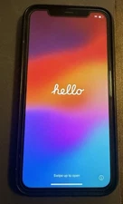 Apple iPhone 11 128GB, Black Preowned with phone screens 