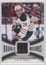 2013-14 Upper Deck Rookie Materials Zemgus Girgensons #RM-ZG i9i