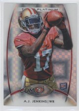 2012 Topps Platinum Rookie X-Fractor AJ Jenkins #111 0g4
