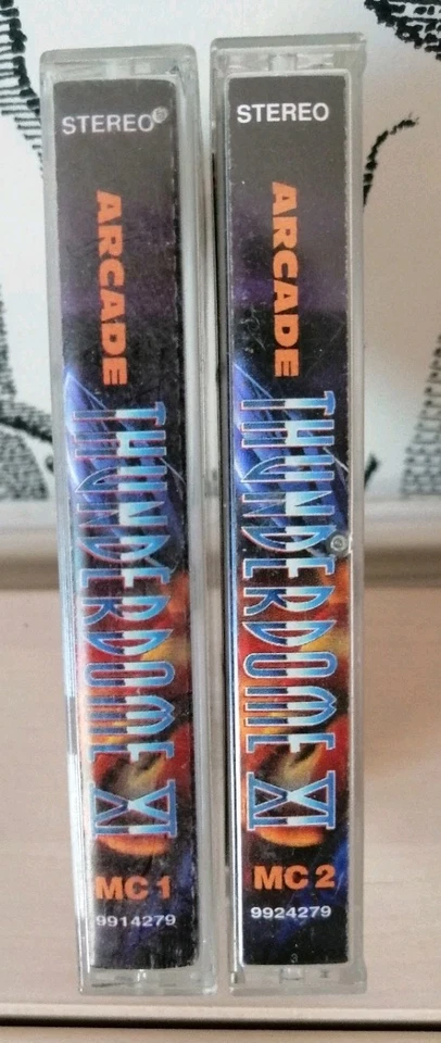 Lot 2 X K7 Audio Thunderdome XI MC1 Et MC2 Netherlands 1995 Cassette Tape - Photo 2/4