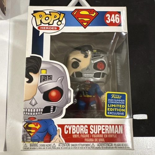 Funko Pop HerosDC   Cyborg Superman #346 Limited Edition