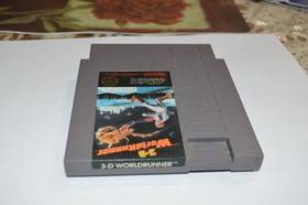 3-D WorldRunner Nintendo Entertainment System (NES) Game Cart TESTED