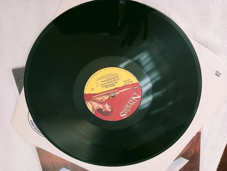 Metallica Master of Puppets LP, foto 4 de 5