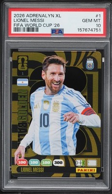 2026 Panini Adrenalyn XL Fifa World Cup - Lionel Messi #1 for sale