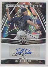 2022 Panini Elite Extra Edition Hidden Gems Black Dylan Dodd #HG-DY Auto 02u3
