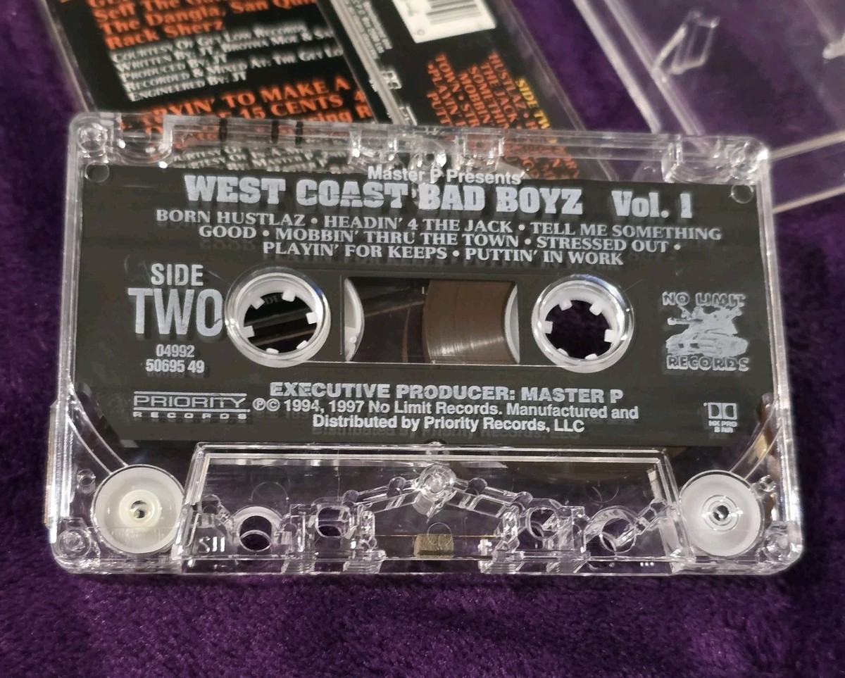 Master P Presents West Coast Bad Boyz Vol. 1 & Vol. 2 Original