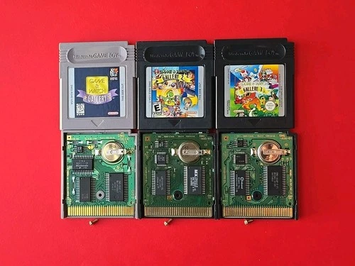 Game & Watch Gallery 1 2 3 Game Boy Original Nintendo GB Authentic Saves Lot 3