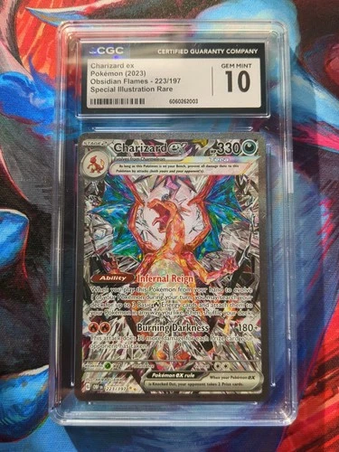 Charizard EX CGC 10 Obsidian Flames SIR (223/197) (not PSA)