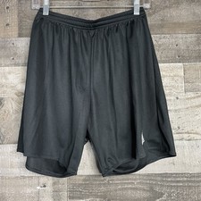 Adidas Climalite Youth Athletic Shorts Size M Black Lightweight Unlined