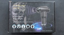 Muscle Massage Gun Professional Fascial Massager Deep Tissue Percussion 5 Heads