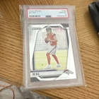 Panini Prizm 2024 Bo Nix Rookie #309 PSA 10 Denver Broncos Football Card