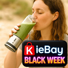 BLACKK WEEK Akku Smoothie Maker 300ml von Alp...