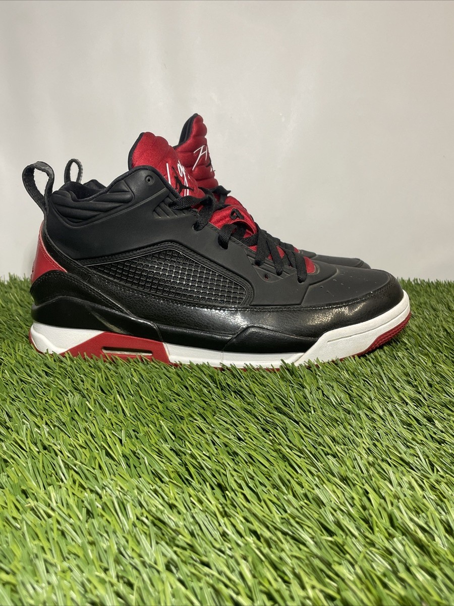 Nike Air Jordan Flight 9.5 Black Gym Red High Mens Size 10.5 Style