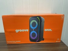 Onn Groove Large Party Speaker Gen. 2 Wireless with LED Lighting Very Good