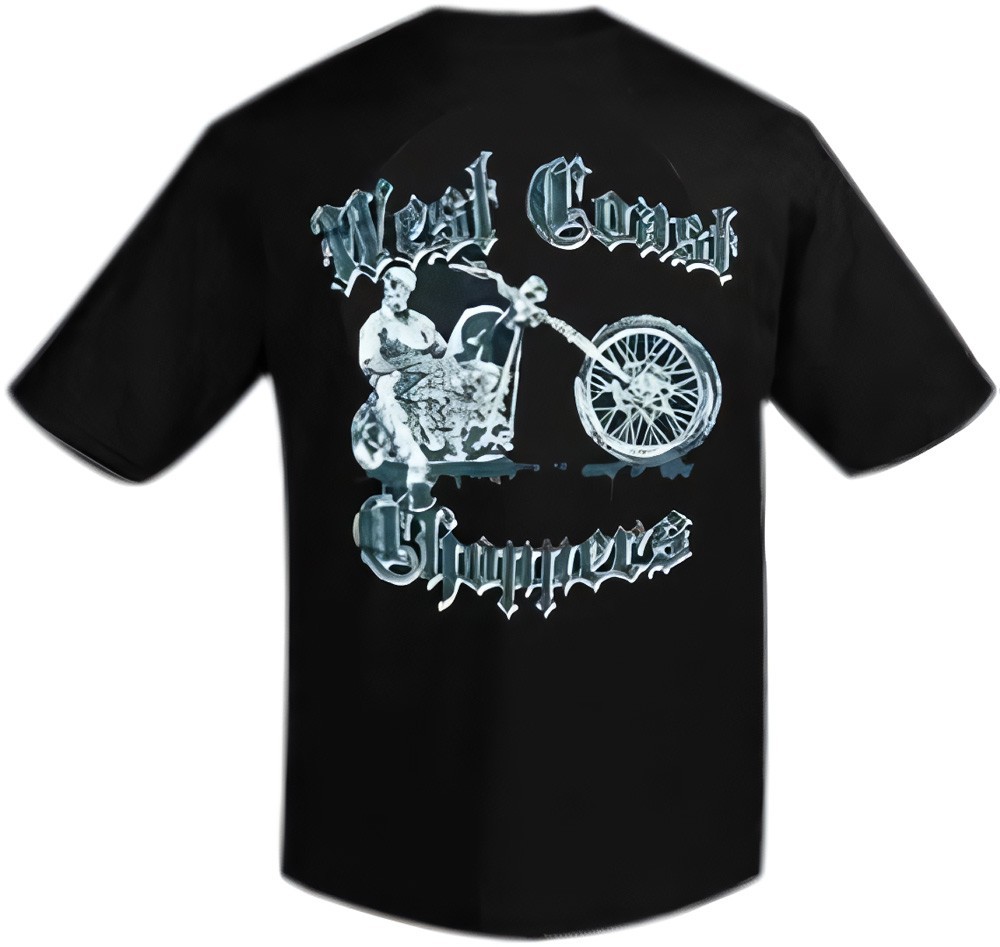 WCC West Coast Choppers T-Shirt Chopper Dawg II Black