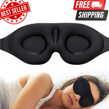 Sleep Eye Mask 3D For Side Sleeper Men Women , Zero Eye Pressure Relax Rest Mask