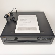 Onkyo DX-C370 6-Disc Carousel CD Changer Hi-Fi Stereo w/ Manual Working