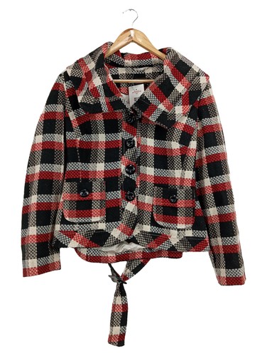Blazer Scozzese Classico Britannico Con Patch Al Gomito – Modello Slim In Misto Cotone, Elegante E Casual Per Donna