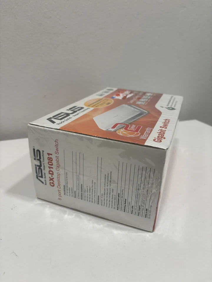 Asus 10/100/1000 Mbps Gigabit 8-Port Switch GX-D1081 - NEW - Image 4 of 4