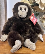 F.A.O Schwarz Chimpanzee 2019. NWT Extra Soft Plush. Adopt A Pets 10  