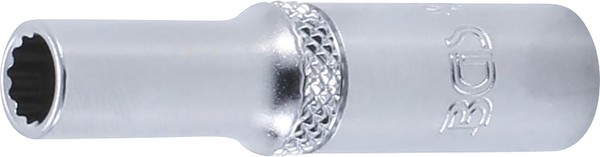 BGS-10706 SteckschlüSsel-Einsatz ZwöLfkant, Tief Antrieb Innenvierkant 6,3 Mm (1-image