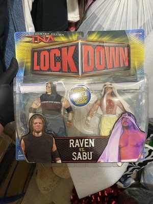 TNA Lockdown Raven vs Sabu**RARE**