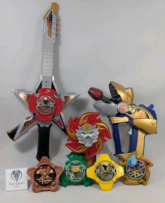 Power Rangers Ninja Steel Ninninger DX Sword Shuriken Ster Set