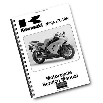 KAWASAKI MOTORRAD - 2006 NINJA ZX-10R - WERKSTATT REPARATUR SCHECKHEFT