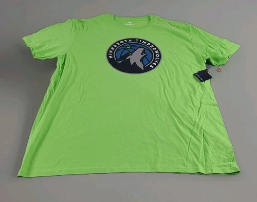 Minnesota Timberwolves x Fanatics Men's Tee Green Size XL New With Tags