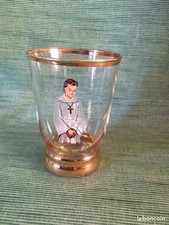 VERRE ancien COMMUNION garçon