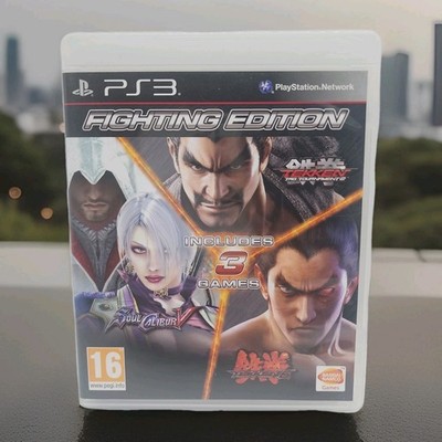 Fighting Edition - Tekken Tag 2, Tekken 6 & Soulcalibur V 5 - PS3 