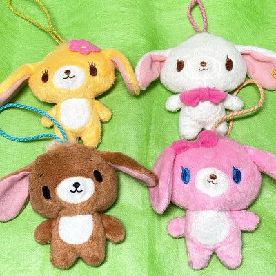 Sugarbunnies × McDonald's 2009 Strap Mascot Plush Doll Shirousa