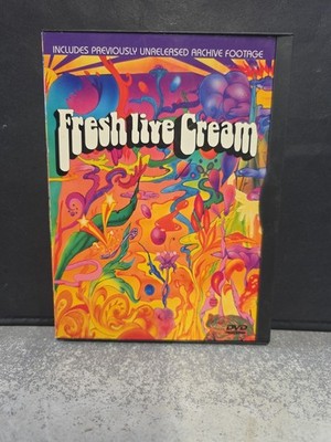 Fresh Live Cream, DVD NTSC, Color, Good, Free Shipping 