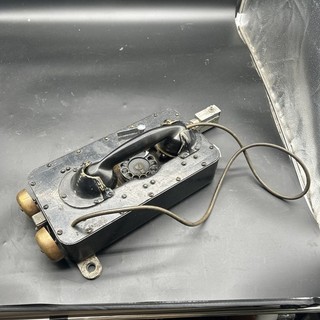 US NAVY BATTLESHIP ROTARY PHONE HEAVY Nice Shape For It’s Age. Untested Unit