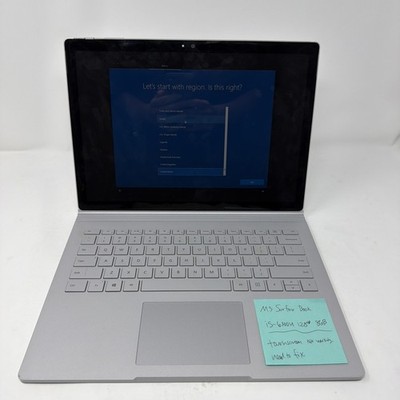 Microsoft Surface Book i5-6300U 8GB 128GB SSD 13.5'' Laptop