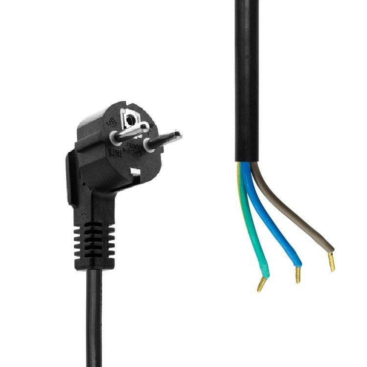 MicroConnect MC-PE005SCHB-OE Schuko Open End power cord