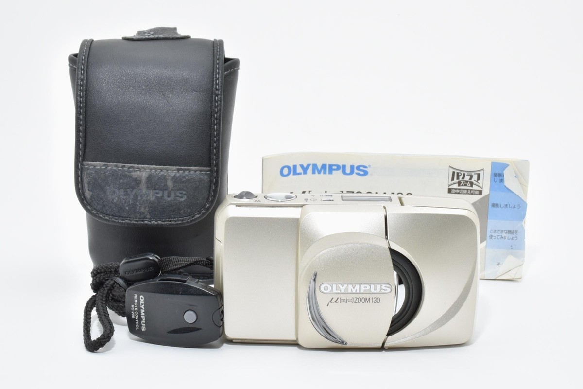 Near Mint] Olympus mju μ zoom 130 Point & Shoot 35mm Film Camera